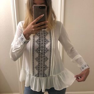 Francescas Peplum Blouse